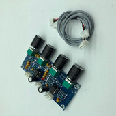 XH-A901 NE5532 tonų plokštės išankstinis stiprintuvas su aukštųjų žemųjų dažnių garsumo reguliavimu Pirminio stiprintuvo tonų valdiklis stiprintuvo plokštei