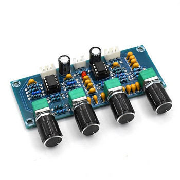 XH-A901 NE5532 Tone Board Preamp Предусилвател с Treble Bass Volume Adjustment Pre-amplifier Tone Controller for Amplifier Board