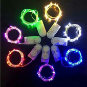 10kom 1M 2M bakrene žice LED svjetiljke s žicama Blagdanska rasvjeta Vilinski vijenac za božićno drvce Dekoracija svadbene zabave Navidad 2022