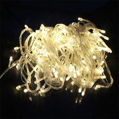 5M коледни светлини водопад Led завеса Icicle String Light открит гирлянд Droop 0.4-0.6m Party Garden Eaves Decorative Light