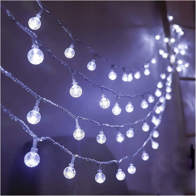 Kristalna kugla LED vilinska žica Božićni ukrasi za dom Viseći vijenac Božićni ukrasni ukras Navidad Božićni dar Nova godina