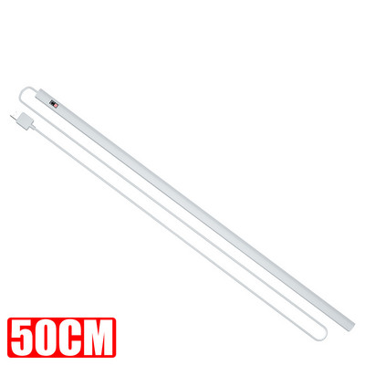 Išmanieji rankų šlavimo jutiklio spintelės šviestuvai Ultra plonas USB kištukas virtuvės lempos apšvietimas spintos spintelės spintai 2835 SMD LED lemputė