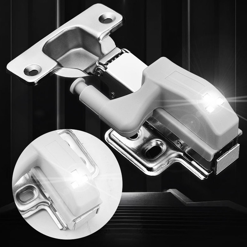 Universali LED vidinė vyrių lempos spintelė indukciniai žibintai spinta spinta Jutiklis šviestuvai miegamasis virtuvė spinta naktinis lempa