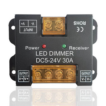 RF 30A Touch Dc12v Dc24v Комплект RF сензорен контролер RF 30A сензорен контролер LED димер за LED светлини