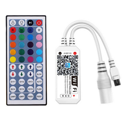 Daljinski upravljač s 44 tipke+Wifi kontroler RGB IR RF LED kontroler DC 5-28V komplet kontrolera za WS2811 WS2812 LED svjetlosnu traku