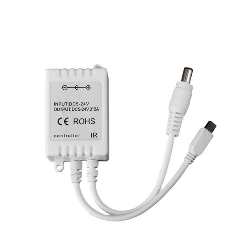 Αξεσουάρ φωτισμού DC5-24V Wireless RF LED Light Controller Χριστουγεννιάτικα Φωτάκια Μονόχρωμη ταινία Led