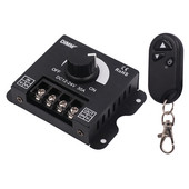 LED Stepless Dimmer Switch DC 12V-24V 30A 360W Τηλεχειριστήριο ρύθμισης φωτεινότητας για μονόχρωμο φως λωρίδας LED