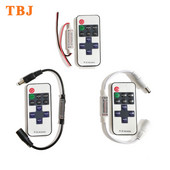 Ασύρματο Mini RF Μονόχρωμο LED Dimmer Controller DC5-24V 12A 144W για LED Strip Light 5050 3528 5630 5730