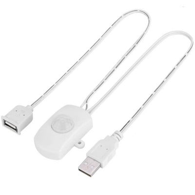 Comutator automat de inducție de mișcare USB DC 5-24V PIR Comutator senzor de mișcare uman Comutator detector