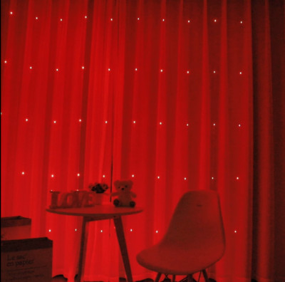 Namų užuolaidos dekoratyvinė lempa LED apšvietimas Pasakų lempa Kambario vainikas Užuolaida Naujieji Metai Vestuvės Kalėdų Dekoratyvinė lempa