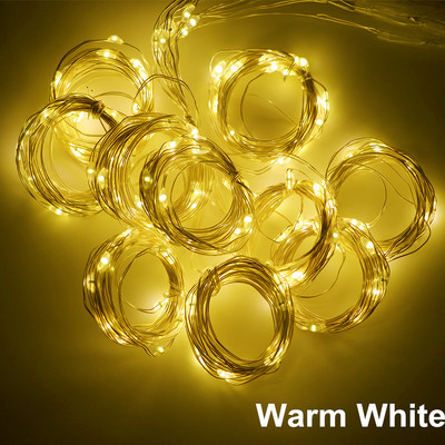 3m LED žičane svjetiljke Božićna zavjesa USB bajkovita svjetla s daljinskim vijencem Za vjenčanje Nova godina Prozor Kućni vanjski dekor sobe