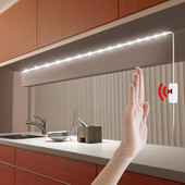 USB-riba käsitsi pühkimine, vehkimine 5 V lamp SISSE VÄLJAS Andur LED-valgus Liikumise LED-taustvalgustus teler Köök kapi all tuled ei ole veekindlad
