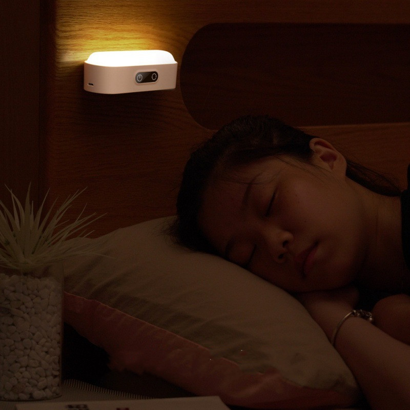 Magnetna svjetiljka USB punjiva baterija LED svjetlo za ormarić Bežično noćno osvjetljenje spavaće sobe Ormari Pametno za čitanje knjiga Stol