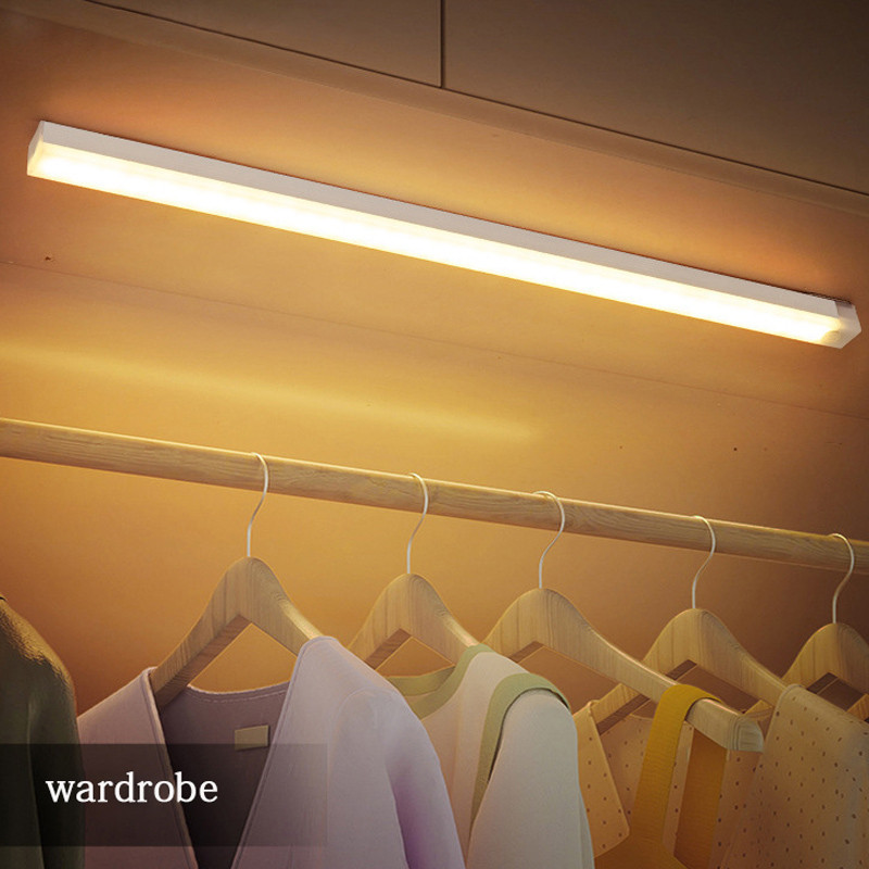 LED nakts gaismas kustības sensora gaisma inteliģentā cilvēka ķermeņa sensora dekoratīvā gaisma sienas gaisma kāpņu skapja istabas gaiteņu gaisma