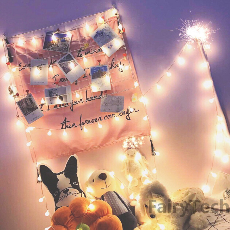 Ghirlande luminoase cu LED-uri 10/20 stele, ghirlande sclipitoare, lampă de Crăciun alimentată prin USB, petrecere de vacanță, nuntă, lumini decorative pentru zâne.