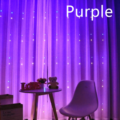 Φωτιστικό USB Festoon String Light Fairy Garland Κουρτίνα Χριστουγεννιάτικο Φωτιστικό Χριστουγεννιάτικο ντεκόρ για το σπίτι εορταστικό διακοσμητικό πρωτοχρονιάτικο φωτιστικό