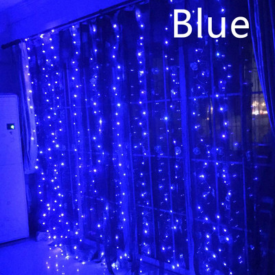 Φωτιστικό USB Festoon String Light Fairy Garland Κουρτίνα Χριστουγεννιάτικο Φωτιστικό Χριστουγεννιάτικο ντεκόρ για το σπίτι εορταστικό διακοσμητικό πρωτοχρονιάτικο φωτιστικό