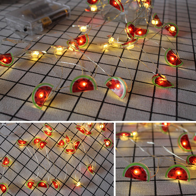 Φωτιστικό LED String LED με μπαταρία 2M 20LED Fairy Pineapple Rainbow Flamingo Unicorn Star Shape LED Light Garland για διακόσμηση