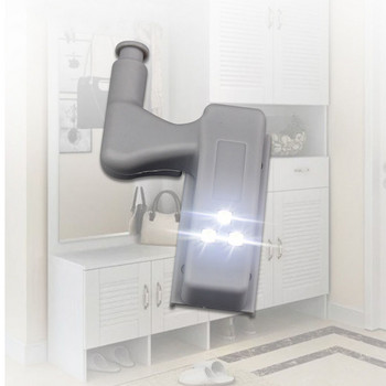 5PCS LED индукционна лампа за шкафове с вътрешна панта Лампа под гардеробни шкафове за нощна лампа за спалня, кухненски шкаф