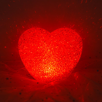 3D Love Heart Ball Lamps Χριστουγεννιάτικα Διακοσμητικά Φωτιστικά Εσωτερικών Χώρων LED Νυχτερινό φως Νυχτερινή διακόσμηση γάμου Ρομαντικό δώρο για την ημέρα του Αγίου Βαλεντίνου
