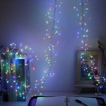 DIY Festival Fairy Lights String 2m100leds 5m200leds String LED που λειτουργεί με μπαταρία για διακόσμηση χριστουγεννιάτικου δέντρου γάμου στον κήπο