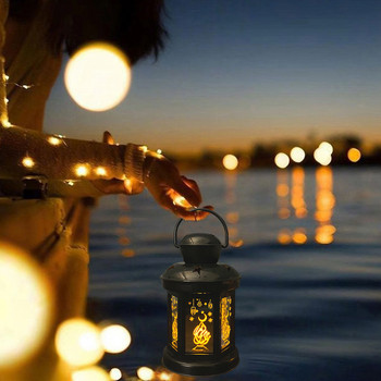 Διακόσμηση Ραμαζάνι Φανάρι LED Φώτα EID Μουμπάρακ Στολίδια Ισλάμ Μουσουλμανικό πάρτι Προμήθειες για πάρτι Eid Al Adha Ramadan Kareem Διακόσμηση σπιτιού