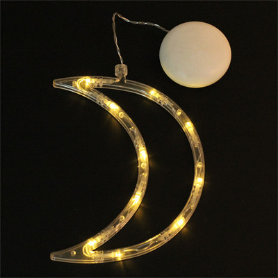 Kalėdiniai papuošalai Pakabinami LED šviestuvai Miegamojo apdaila Kalėdiniai papuošalai namams Langų stiklo dekoras Šildomas akumuliatorius