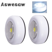 COB LED apšvietimas po spintele su lipniu lipduku Belaidė sieninė lempa Spinta Spinta Stalčius Spinta Miegamasis Virtuvė Naktinis šviestuvas