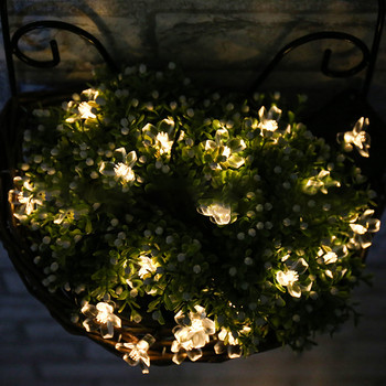 Φωτάκια Fairy String για Χριστουγεννιάτικο Κήπο Διακοσμητικό Δωματίου Φωτάκια 10/20 led Φωτάκια Led με μπαταρία άνθη κερασιάς