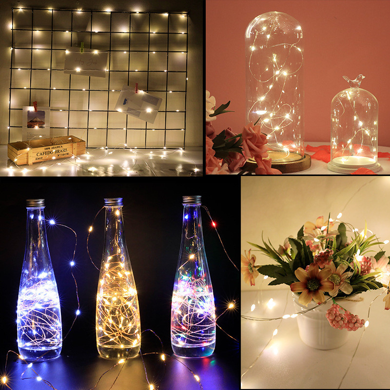 6 tk vasktraadist LED-nöörist tuled jõulukaunistus peovalgustid jõulukaunistused haldjavalgustid pulmakaunistus