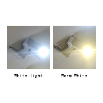 10бр. LED лампа с вътрешна панта Шкаф Индукционни светлини Гардероб Шкаф Сензорни светлини Спалня Кухня Гардероб Нощна лампа