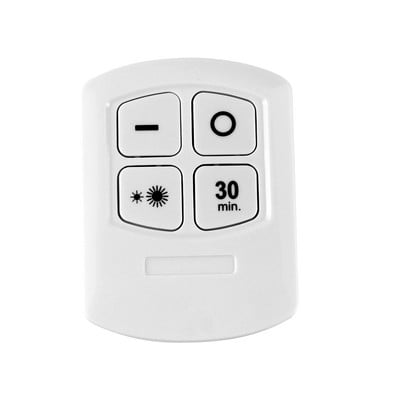 Lampă LED COB pentru dulap Lampă de perete fără fir, reglabilă, Lumini pentru dulap Telecomanda dulap dulap Dormitor Lumină de noapte pentru bucătărie