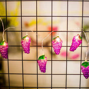 LED Φωτάκια σταφυλιού String Θέμα Δραστηριότητα Δωμάτιο για πάρτι Χριστουγεννιάτικα Φωτάκια με κορδόνια Νεράιδα Κήπος Διακόσμηση εξοχικού σπιτιού γάμου