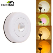 Φωτιστικά ντουλαπιού LED αφής με μπαταρία που κολλάνε στον τοίχο Λάμπα ηλιοβασιλέματος για Ντουλάπα υπνοδωματίου κουζίνας Ντουλάπι Νυχτερινό φως Διακόσμηση