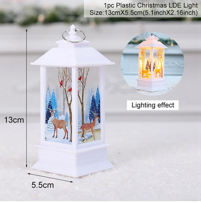 Χριστουγεννιάτικο Φωτιστικό Φαναριού Καλά Χριστουγεννιάτικα Διακοσμητικά για Πρωτοχρονιάτικη Διακόσμηση Σπιτιού 2022 Φωτιστικό Χριστουγεννιάτικο Δέντρο Φως Χριστουγεννιάτικο Φως