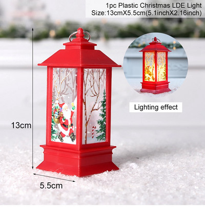 Χριστουγεννιάτικο Φωτιστικό Φαναριού Καλά Χριστουγεννιάτικα Διακοσμητικά για Πρωτοχρονιάτικη Διακόσμηση Σπιτιού 2022 Φωτιστικό Χριστουγεννιάτικο Δέντρο Φως Χριστουγεννιάτικο Φως