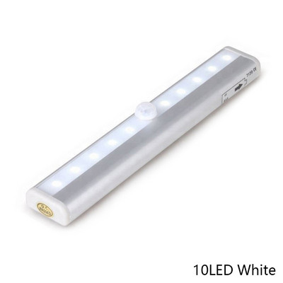 Éjszakai lámpa Led lámpa a szekrény alatt Fény Mozgásérzékelő éjszakai lámpa Szekrénylámpa szekrény Konyhai világítás Mágneses éjszakai lámpa