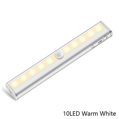 Éjszakai lámpa Led lámpa a szekrény alatt Fény Mozgásérzékelő éjszakai lámpa Szekrénylámpa szekrény Konyhai világítás Mágneses éjszakai lámpa