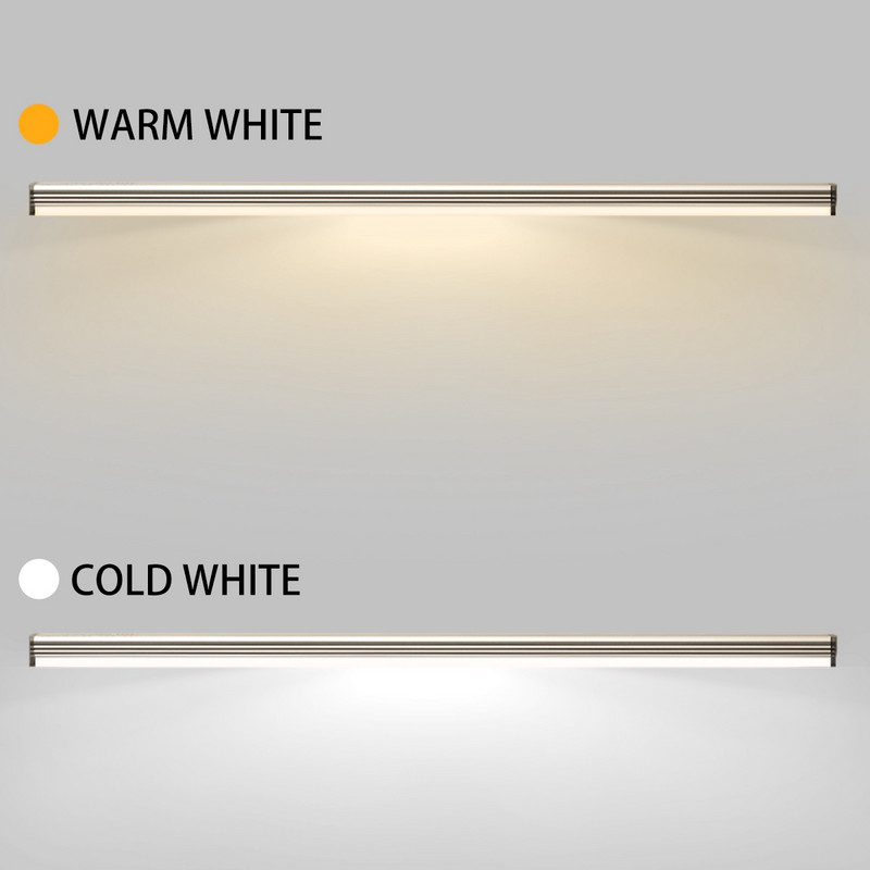 „Smart Home“ rankų šlavimo jutiklio spintelės apšvietimas 30 cm / 40 cm / 50 cm LED judesio jutiklio šviesos apšvietimas, skirtas namų drabužių spintai, spintai virtuvei