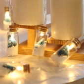 Wishing Bottle Led String Light Χριστουγεννιάτικο Διακόσμηση Μπαταρία Φόρτιση Πλωτό Μπουκάλι Λουλούδι Φωτιστικό LED Διακοσμητικό χριστουγεννιάτικου δέντρου
