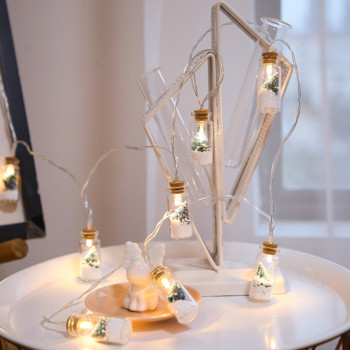Wishing Bottle Led String Light Χριστουγεννιάτικο Διακόσμηση Μπαταρία Φόρτιση Πλωτό Μπουκάλι Λουλούδι Φωτιστικό LED Διακοσμητικό χριστουγεννιάτικου δέντρου