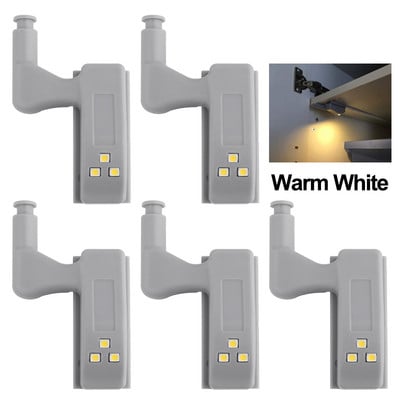 5/10 tk Universaalne LED sisemine hingega lambikapp induktsioonvalgustid riidekapp kapp andur valgustus köök magamistuba kapp öölamp