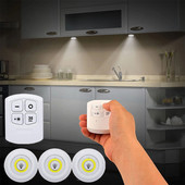 Daljinski upravljač Bežično noćno svjetlo Pametno prigušivanje Kuhinjski ormar Stubište Prolaz Kupaonica Dekorativna rasvjeta Ispod svjetla ormarića