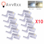 LED spintos apšvietimas su jutiklio spintelės apšvietimu virtuvės vyrių LED jutiklio šviesos foninis apšvietimas spintelėms Spintos lempa virtuvei