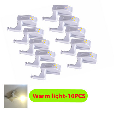 LED spintos apšvietimas su jutiklio spintelės apšvietimu virtuvės vyrių LED jutiklio šviesos foninis apšvietimas spintelėms Spintos lempa virtuvei