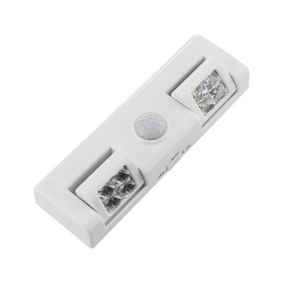 90 laipsnių 8 LED apšvietimas po spintele PIR judesio jutiklis Šviesos spinta Spinta Spinta Virtuvės lempa Naktinė lemputė Baterijos maitinimas