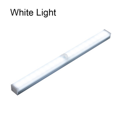 LED pametna noćna svjetla sa senzorom pokreta 3 načina rada AUTO Svjetla s prekidačem za ormar Ormar, hodnik Punjiva magnetna zidna svjetiljka