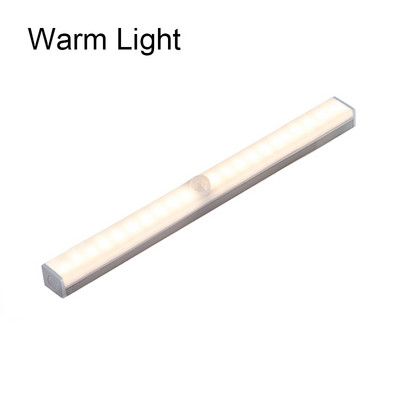 LED pametna noćna svjetla sa senzorom pokreta 3 načina rada AUTO Svjetla s prekidačem za ormar Ormar, hodnik Punjiva magnetna zidna svjetiljka