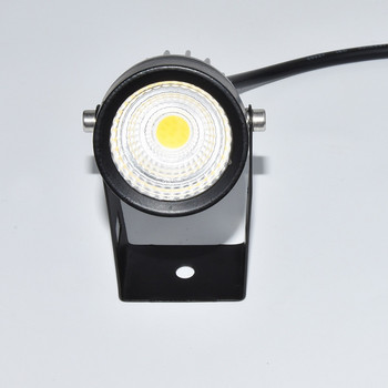 12W LED пейзажен прожектор Наземна лампа Водоустойчиво осветление Прожекционна светлина AC 220V DC 12V RGB Топло бяло Студено бяло Дистанционно
