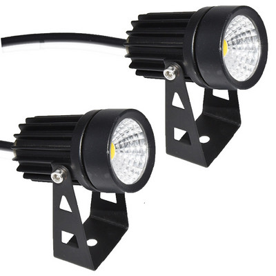 12 W-os LED-es tájképi spotlámpa földi lámpa vízálló világítás vetítőlámpa AC 220V DC 12V RGB meleg fehér hideg fehér távirányító
